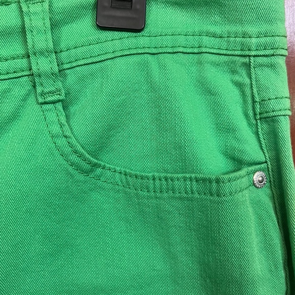 Style & Co Jeans Green Tummy Control Jeans Size 14 EUC - Picture 5 of 10